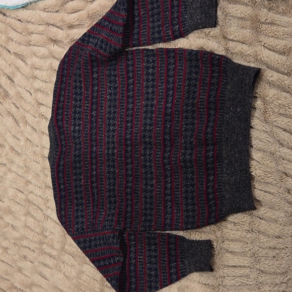 VINTAGE BURBERRY GRANDPA SWEATER - Picture 6 of 9